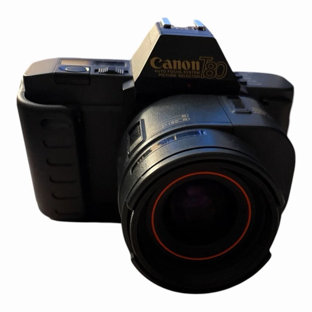 Canon T80 35mm SLR Film AF Camera w/ AC 35-70mm Lens FILM TESTED WORKS